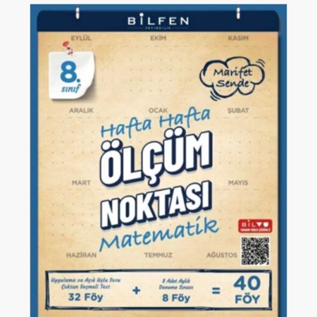 Bilfen Yayıncılık 8. Sınıf Matematik Ölçüm Noktası