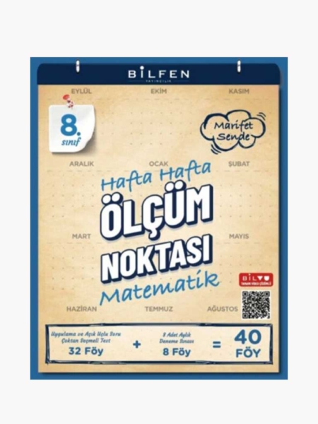 Bilfen Yayıncılık 8. Sınıf Matematik Ölçüm Noktası